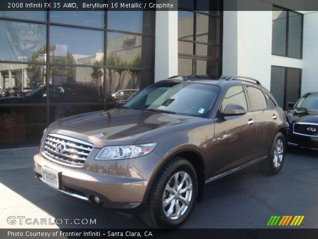 2008 Infiniti FX 35 AWD in Beryllium 16 Metallic