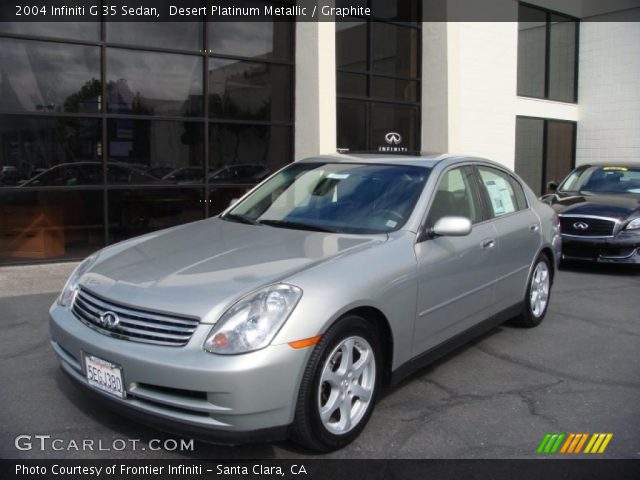 2004 Infiniti G 35 Sedan in Desert Platinum Metallic