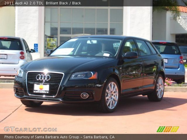 2011 Audi A3 2.0 TDI in Brilliant Black