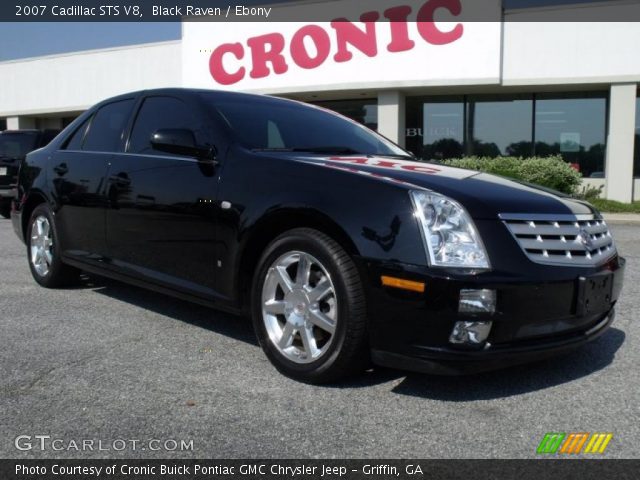 2007 Cadillac STS V8 in Black Raven