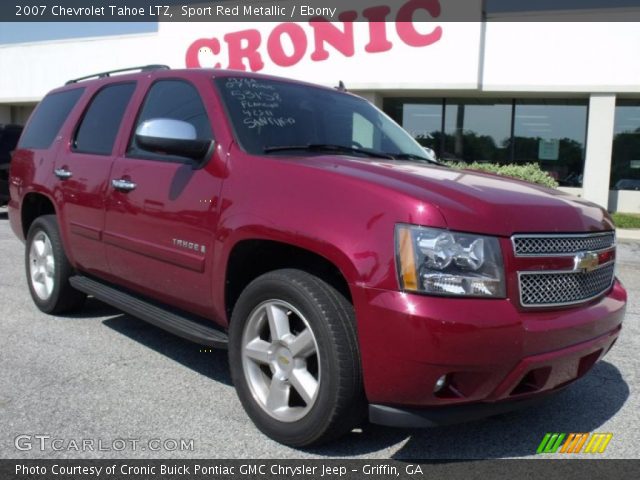 2007 Chevrolet Tahoe LTZ in Sport Red Metallic