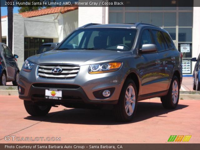 2011 Hyundai Santa Fe Limited AWD in Mineral Gray