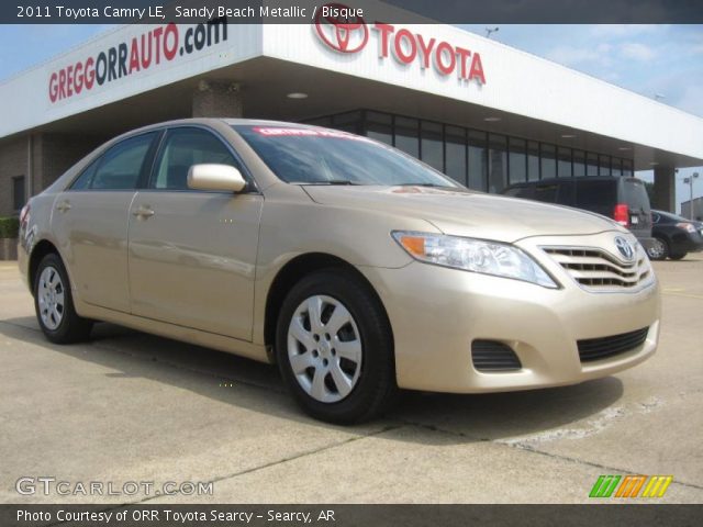 2011 Toyota Camry LE in Sandy Beach Metallic