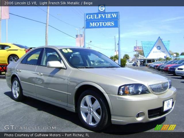 Light French Silk Metallic 2006 Lincoln Ls V8 Beige