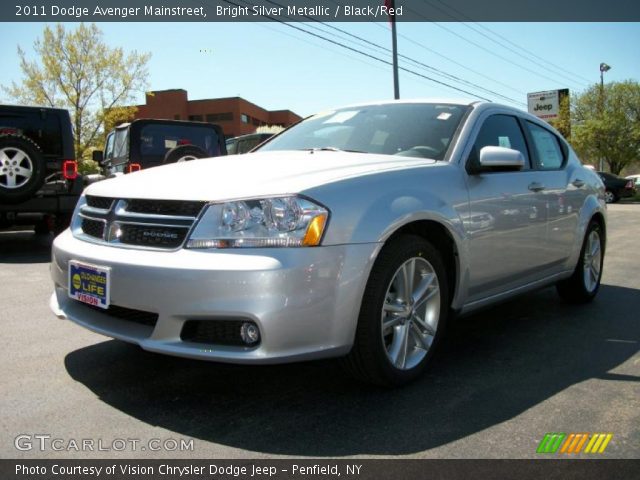 2011 Dodge Avenger Mainstreet in Bright Silver Metallic