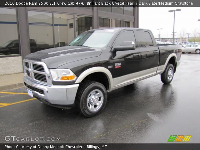 2010 Dodge Ram 2500 SLT Crew Cab 4x4 in Brilliant Black Crystal Pearl