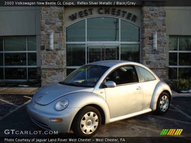 2003 Volkswagen New Beetle GL Coupe in Reflex Silver Metallic