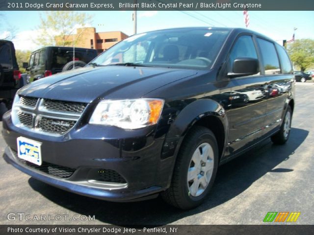 2011 Dodge Grand Caravan Express in Brilliant Black Crystal Pearl