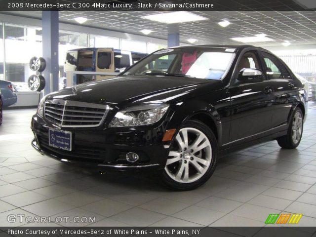 2008 Mercedes-Benz C 300 4Matic Luxury in Black