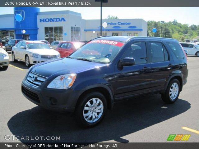 2006 Honda CR-V EX in Royal Blue Pearl