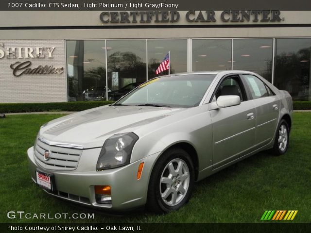 2007 Cadillac CTS Sedan in Light Platinum