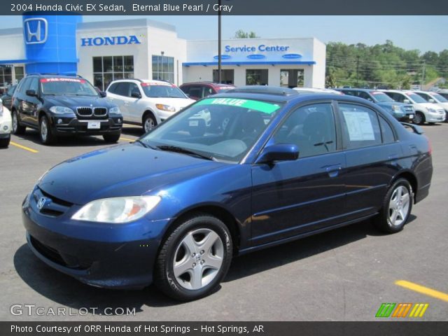 2004 Honda Civic EX Sedan in Eternal Blue Pearl