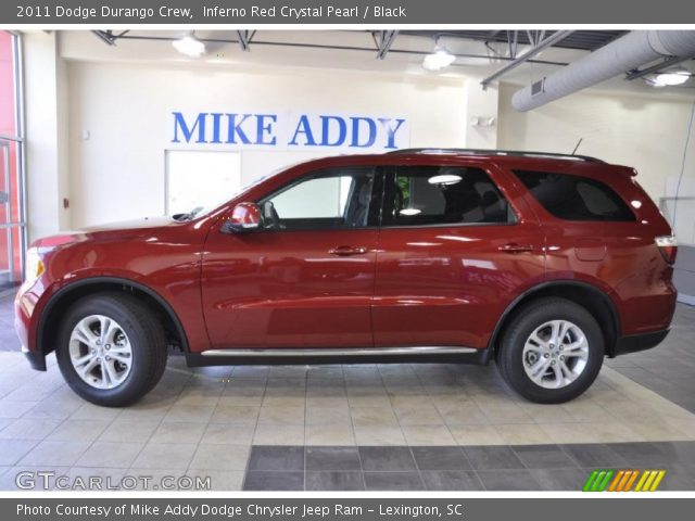2011 Dodge Durango Crew in Inferno Red Crystal Pearl