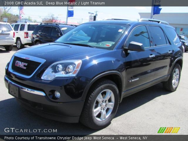 2008 GMC Acadia SLE in Deep Blue Metallic