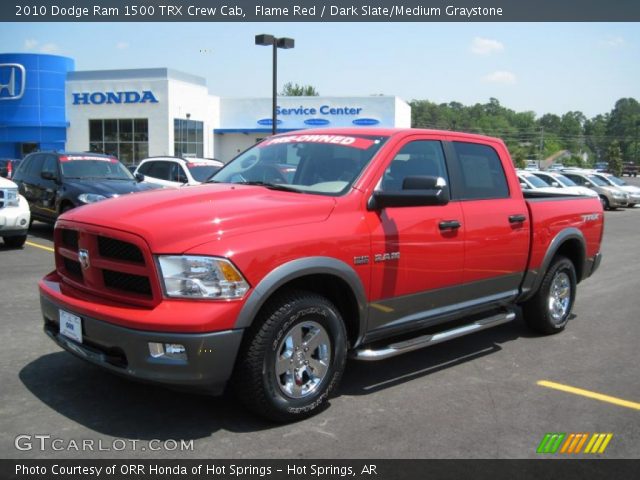 2010 Dodge Ram 1500 TRX Crew Cab in Flame Red