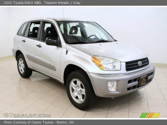 2003 Toyota RAV4 4WD in Titanium Metallic