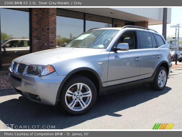 2006 BMW X3 3.0i in Silver Grey Metallic
