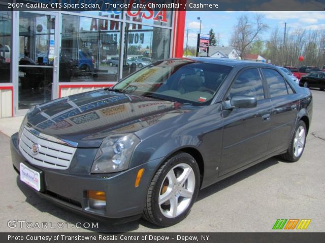 2007 Cadillac CTS Sport Sedan in Thunder Gray Chromaflair