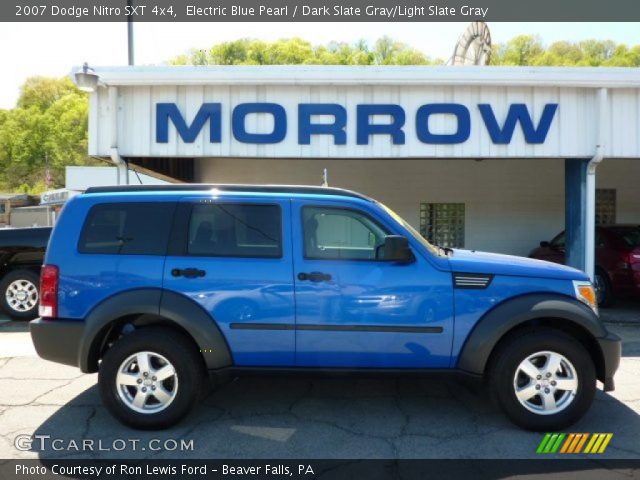 2007 Dodge Nitro SXT 4x4 in Electric Blue Pearl