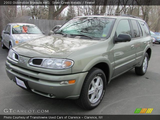 2003 Oldsmobile Bravada AWD in Silver Green Metallic