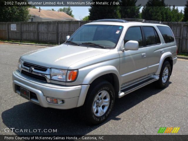 2002 Toyota 4Runner Limited 4x4 in Millennium Silver Metallic