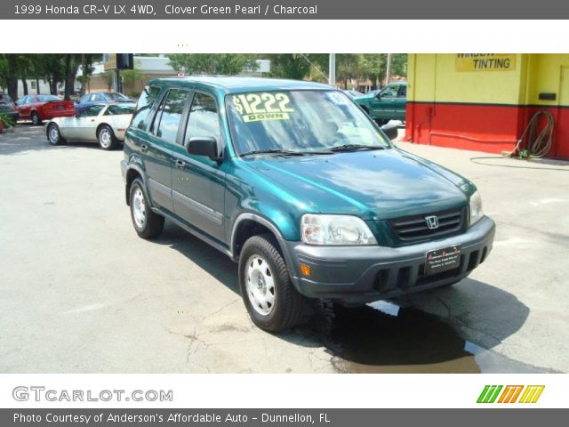 1999 Honda CR-V LX 4WD in Clover Green Pearl