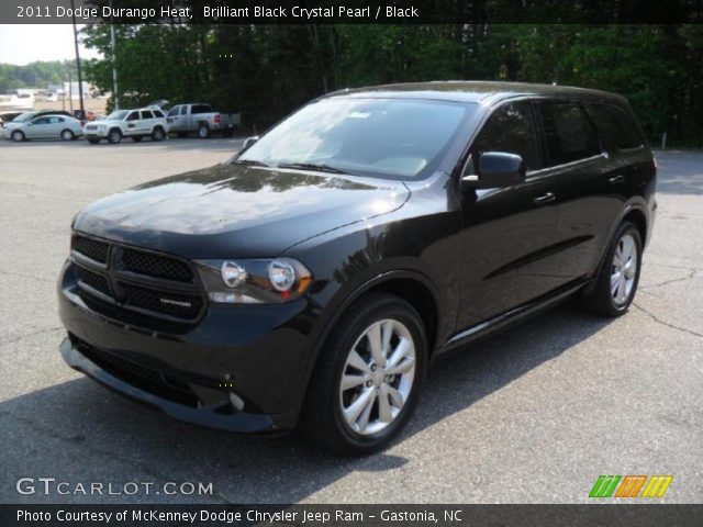 2011 Dodge Durango Heat in Brilliant Black Crystal Pearl