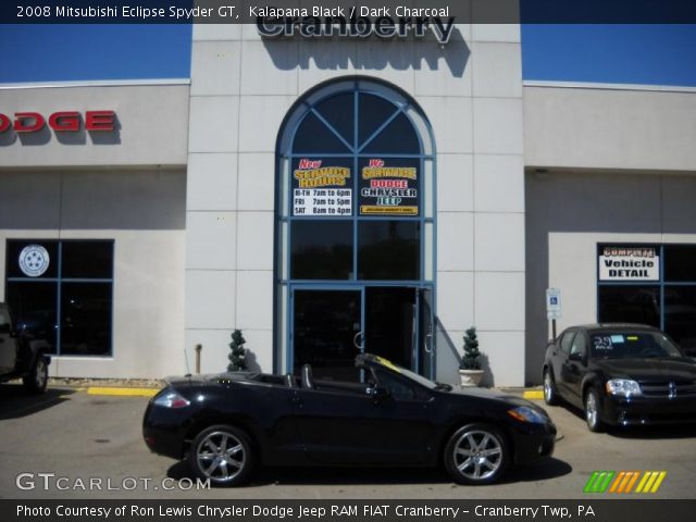 2008 Mitsubishi Eclipse Spyder GT in Kalapana Black