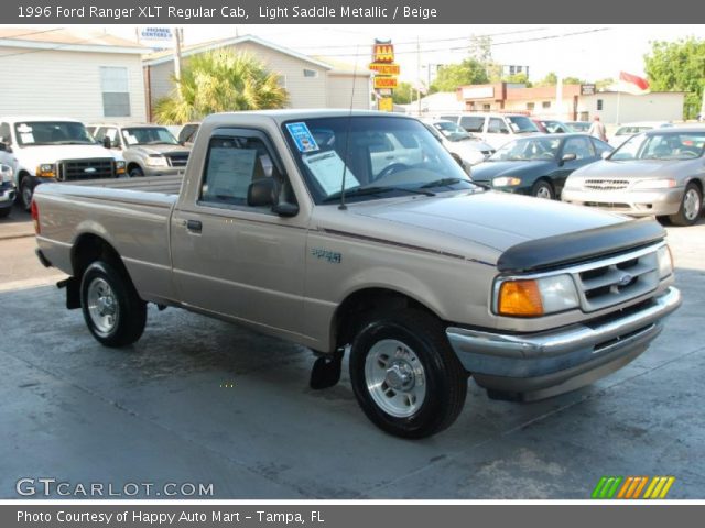 1996 Ford Ranger XLT Regular Cab in Light Saddle Metallic