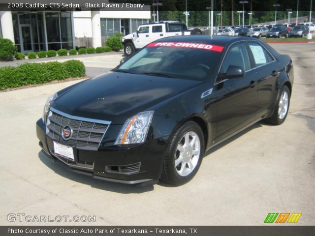 2008 Cadillac CTS Sedan in Black Raven