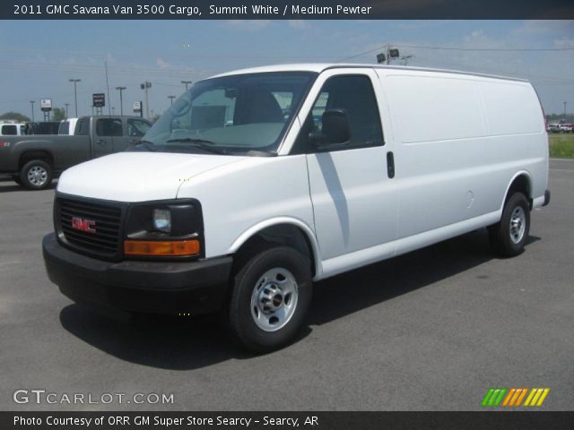 2011 GMC Savana Van 3500 Cargo in Summit White