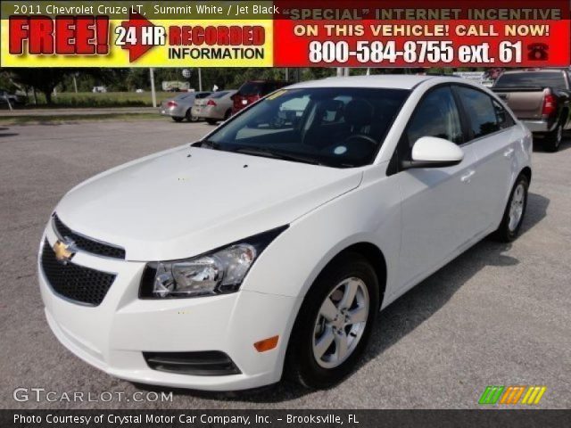 2011 Chevrolet Cruze LT in Summit White