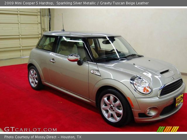 2009 Mini Cooper S Hardtop in Sparkling Silver Metallic