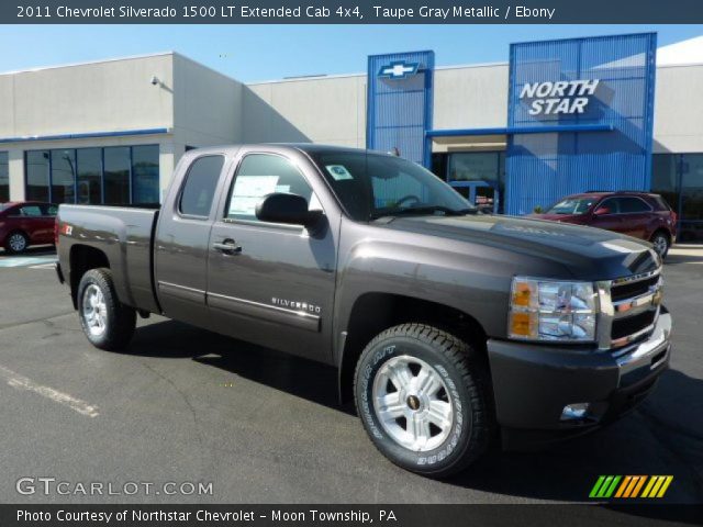 2011 Chevrolet Silverado 1500 LT Extended Cab 4x4 in Taupe Gray Metallic