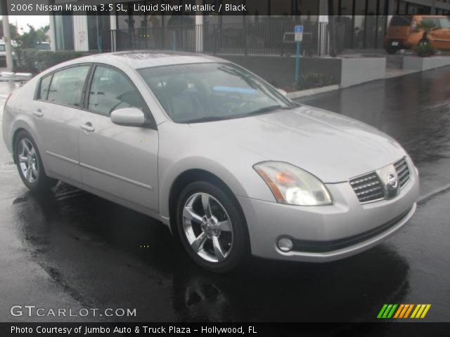 2006 Nissan Maxima 3.5 SL in Liquid Silver Metallic