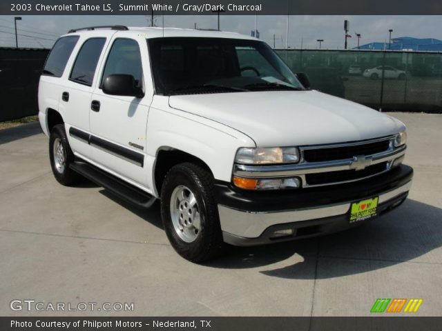 2003 Chevrolet Tahoe LS in Summit White