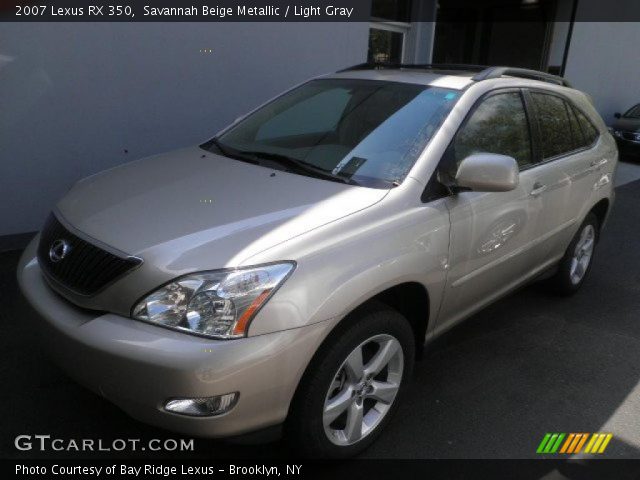2007 Lexus RX 350 in Savannah Beige Metallic