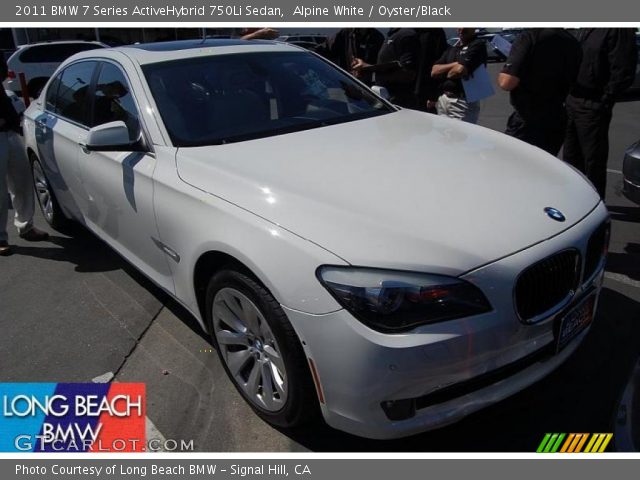 2011 BMW 7 Series ActiveHybrid 750Li Sedan in Alpine White
