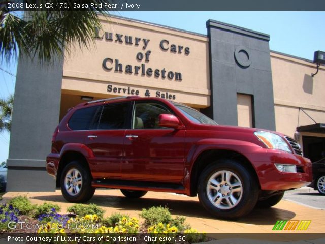 2008 Lexus GX 470 in Salsa Red Pearl