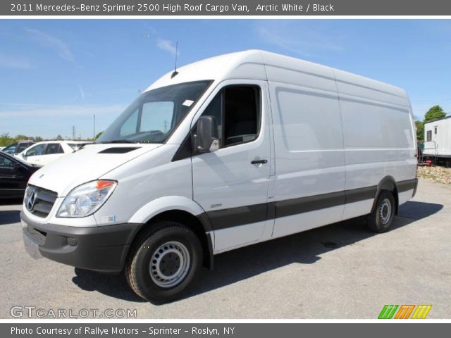 2011 Mercedes-Benz Sprinter 2500 High Roof Cargo Van in Arctic White