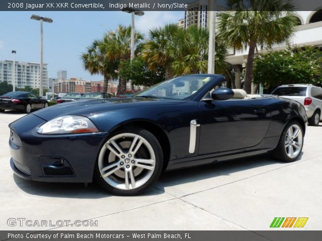 2008 Jaguar XK XKR Convertible in Indigo Metallic. Click to see large ...