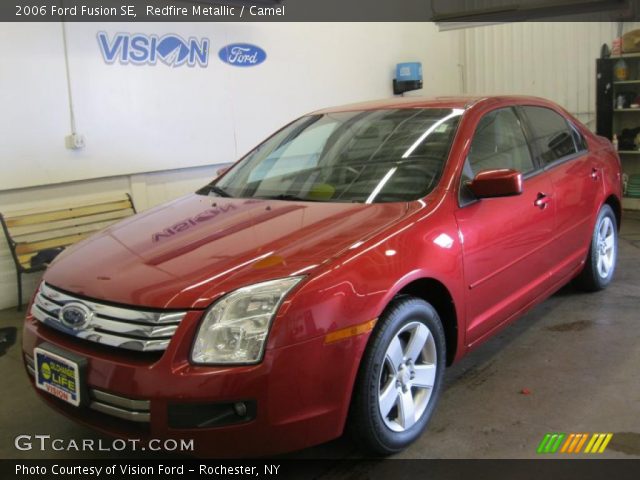 2006 Ford Fusion SE in Redfire Metallic