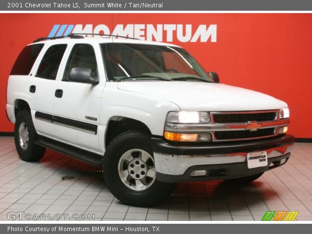 2001 Chevrolet Tahoe LS in Summit White