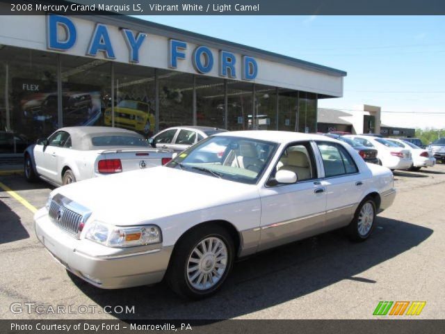 2008 Mercury Grand Marquis LS in Vibrant White