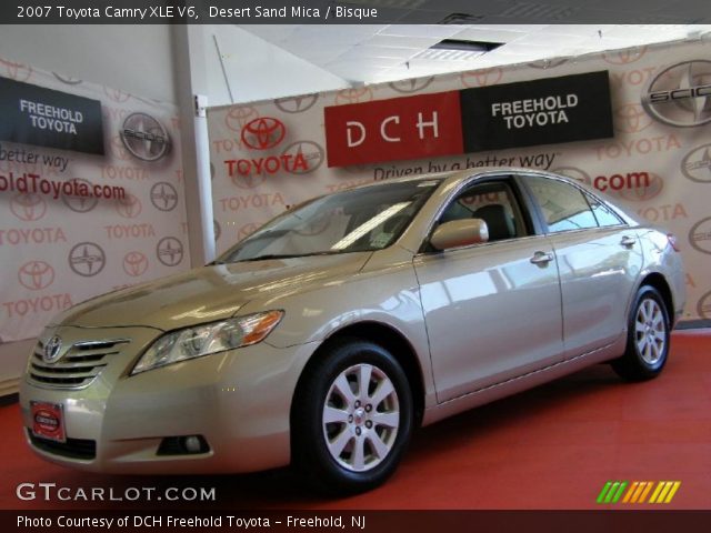 2007 Toyota Camry XLE V6 in Desert Sand Mica