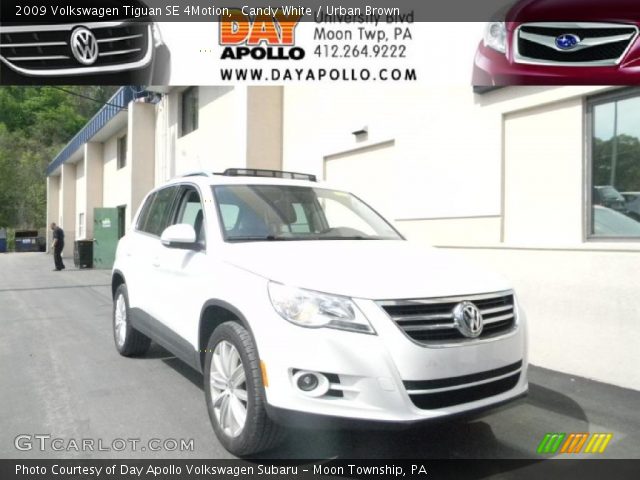 2009 Volkswagen Tiguan SE 4Motion in Candy White