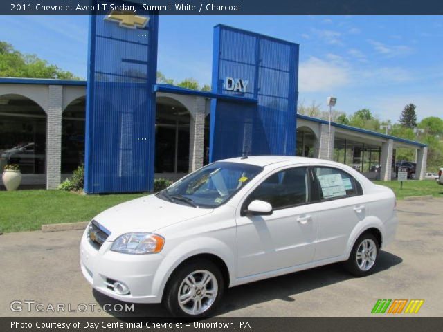 2011 Chevrolet Aveo LT Sedan in Summit White