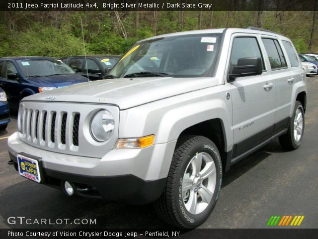 2011 Jeep Patriot Latitude 4x4 in Bright Silver Metallic