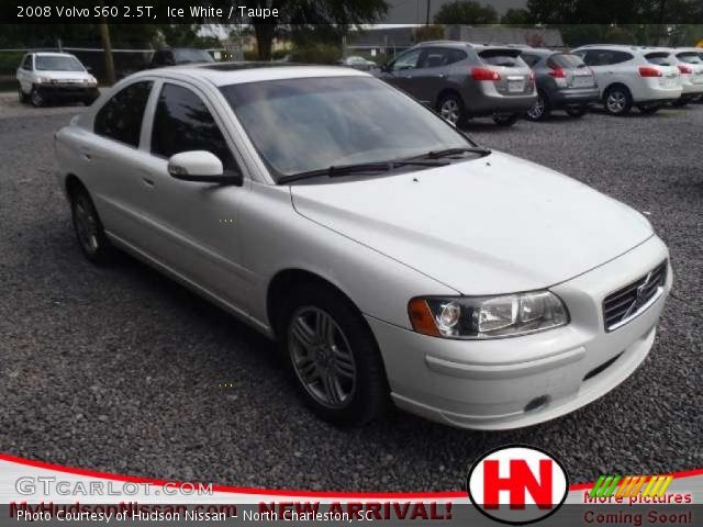 2008 Volvo S60 2.5T in Ice White