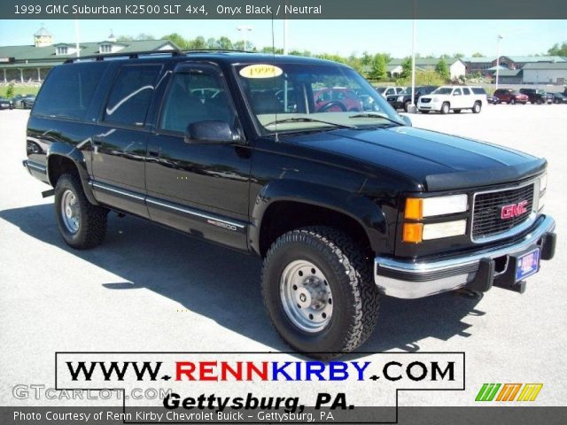 1999 GMC Suburban K2500 SLT 4x4 in Onyx Black